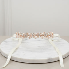 ATHENA COLLECTION - EVA CHIC HAIR VINE - HP159 - ROSE GOLD