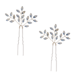 ATHENA COLLECTION - GLITZY GLAM HAIR PINS - OPAL (HP40)