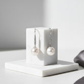 CUBIC ZIRCONIA COLLECTION - DAINTY SPARKLE - CZER484 SILVER