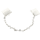 ATHENA COLLECTION - DAINTY CRYSTAL VINE - SILVER (HP161)