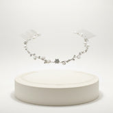 ATHENA COLLECTION - DAINTY CRYSTAL VINE - SILVER (HP161)
