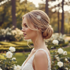 SASSB COLLECTION - VINTAGE HEIRESS CRYSTAL HEADPIECE -HP33