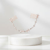 ATHENA COLLECTION - DAINTY CRYSTAL VINE - HC181 ROSE GOLD