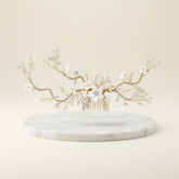 ATHENA COLLECTION - VINTAGE LUXE HAIR COMB - GOLD - HC180