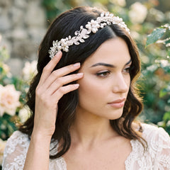 ATHENA COLLECTION - VINTAGE INSPIRED FLEXIBLE HEADBAND AHB-4