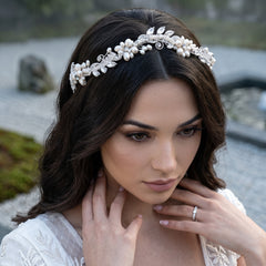 ATHENA COLLECTION - VINTAGE INSPIRED FLEXIBLE HEADBAND AHB-4