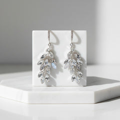 ATHENA COLLECTION - CHIC VINE EARRINGS - (ER489) OPAL