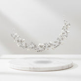 ATHENA COLLECTION - PEARL LUXE HAIR VINE - HP168 - SILVER