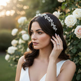 ATHENA COLLECTION - PEARL LUXE HAIR VINE - HP168 - SILVER