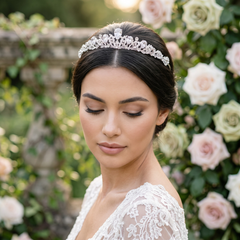 ATHENA - EXQUISITE SILVER TIARA COLLECTION - 1