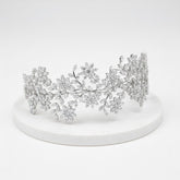 CUBIC ZIRCONIA COLLECTION - SHEER GLAMOUR HEADBAND - AHB16