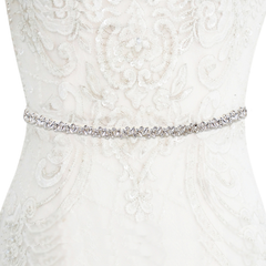 ATHENA COLLECTION - CRYSTAL CLUSTER BELT - BELT 30 PINK