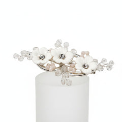 ATHENA COLLECTION - CHARLOTTE LUXE HAIR CLIP - CLIP 753 (SILVER)