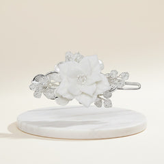 ATHENA COLLECTION - VINTAGE CHIC HAIR CLIP - CLIP 754 (SILVER)