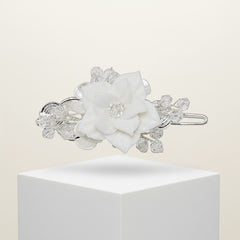 ATHENA COLLECTION - VINTAGE CHIC HAIR CLIP - CLIP 754 (SILVER)