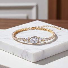 ATHENA COLLECTION - STARLET CHIC BRACELET - GOLD (BR45)