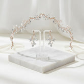 ATHENA COLLECTION - CHIC PEARL VINE SET - HP174 - Rose gold