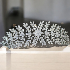 CUBIC ZIRCONIA COLLECTION - STARLET EXTRAVAGANCE HEADPIECE - AHB27