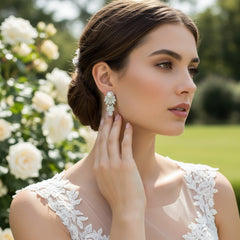 CUBIC ZIRCONIA COLLECTION - STARLET ALLURE EARRINGS - CZER512