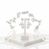 ATHENA COLLECTION - CHIC CRYSTAL VINE SET - HP175 - SILVER SET