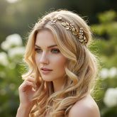 ATHENA COLLECTION - DAZZLING LUXE HAIR VINE - HP180 DARK GOLD