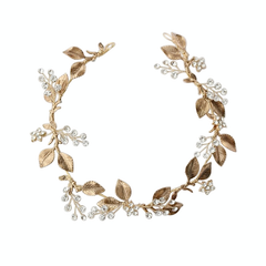 ATHENA COLLECTION - DAZZLING LUXE HAIR VINE - HP180 DARK GOLD