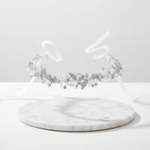 ATHENA COLLECTION - CRYSTAL SPARKLE VINE - SILVER HP181