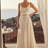 ATHENA COLLECTION - SIMPLY CHIC BRIDAL BELT - BELT 33
