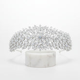CUBIC ZIRCONIA COLLECTION - LUXE GLAM HEADBAND - AHB37