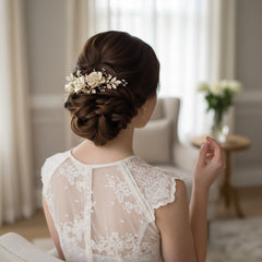 ATHENA COLLECTION - SHIMMERING BRIDAL COMB - HC212