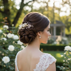 ATHENA COLLECTION - SHIMMERING BRIDAL COMB - HC212