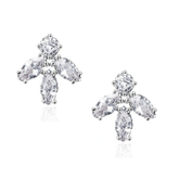 CUBIC ZIRCONIA COLLECTION - DAINTY DAZZLE EARRINGS - CZER532