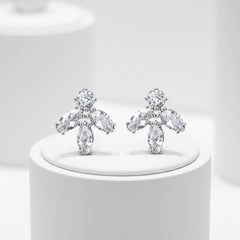 CUBIC ZIRCONIA COLLECTION - DAINTY DAZZLE EARRINGS - CZER532