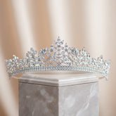 CUBIC ZIRCONIA COLLECTION - STARLET DIVINE TIARA - AHB115
