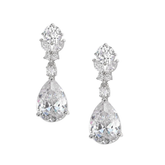 CUBIC ZIRCONIA COLLECTION - CRYSTAL DIVINE EARRINGS - CZER541