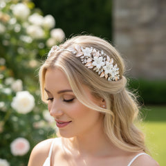 ATHENA COLLECTION - BLUSH BEAUTY HAIR COMB - HC216
