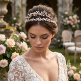 ATHENA COLLECTION - CRYSTALLURE HEADBAND - AHB58 GOLD