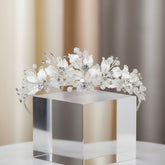 SASSB COLLECTION - SILVER EXTRAVAGANCE TIARA - (TIARA 23)
