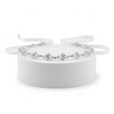 ATHENA COLLECTION - CRYSTALLURE BRIDAL BELT - SILVER (BELT36)