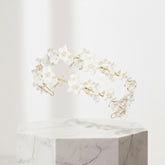 ATHENA COLLECTION - ETERNALLY CHIC HEADBAND - AHB60 18K GOLD PLATED