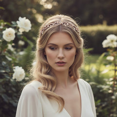 SASSB COLLECTION - LUXE VINE HEADBAND - HDB44 ROSE GOLD