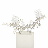 ATHENA COLLECTION - ETERNALLY CRYSTAL COMB - HC219 SILVER