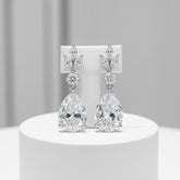 CUBIC ZIRCONIA COLLECTION - SIMPLY SPARKLE EARRINGS - CZER567 SILVER