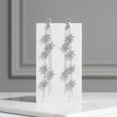CUBIC ZIRCONIA COLLECTION - STARLET GEM EARRINGS - CZER570