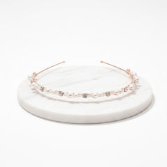ATHENA COLLECTION - CHIC HEADBAND - AHB61 ROSE GOLD