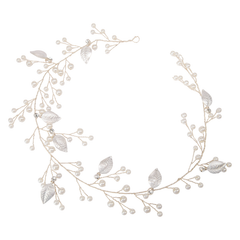 ATHENA COLLECTION - STARLET ELEGANCE HAIR VINE - SILVER HP179