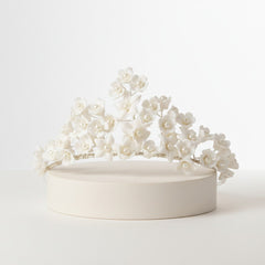 ATHENA COLLECTION - FLORAL EXTRAVAGANCE TIARA -AHB63