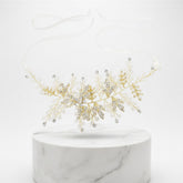 ATHENA COLLECTION - DIVINE CRYSTAL HAIR VINE - HP185 GOLD