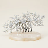 CUBIC ZIRCONIA COLLECTION - BEDAZZLE CRYSTAL HEADPIECE - AHB83