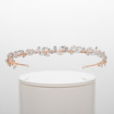 ATHENA COLLECTION - CRYSTAL CHIC HEADBAND - AHB-52 (ROSE GOLD)